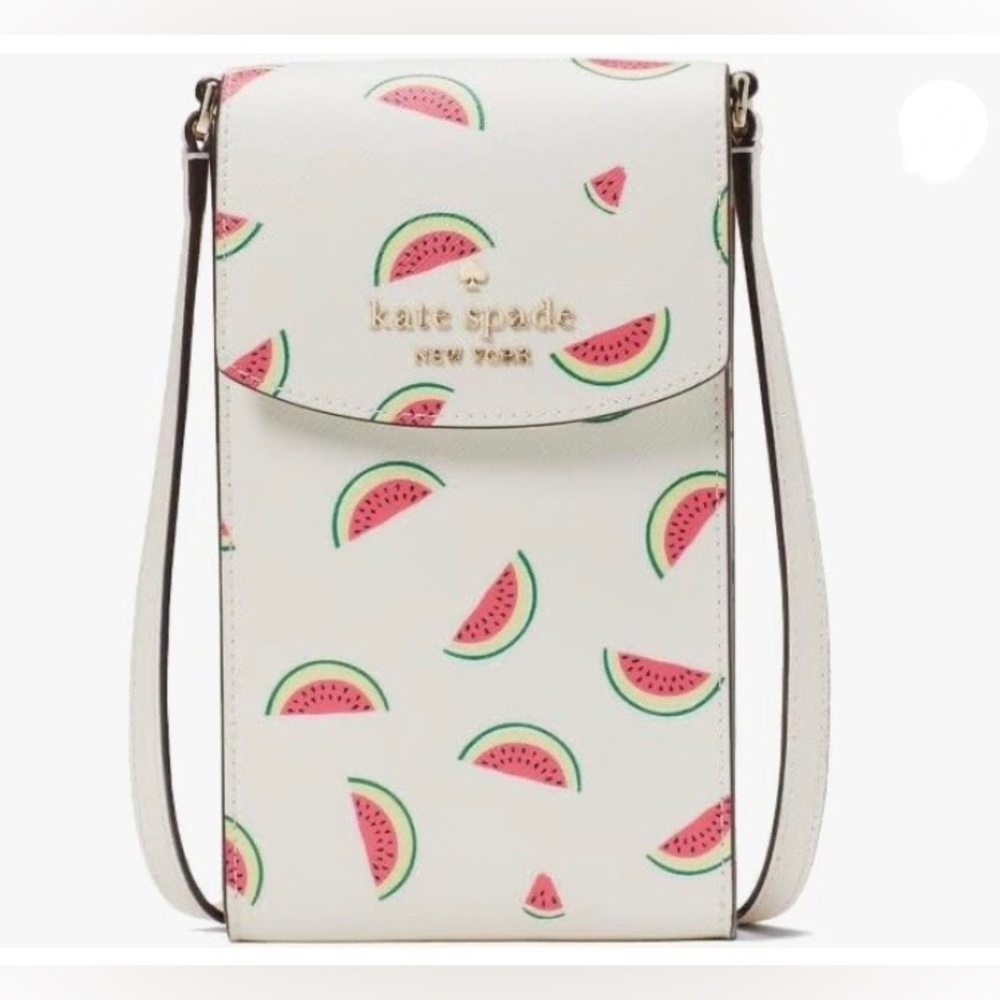 Kate Spade New York Staci Watermelon Party North South Crossbody